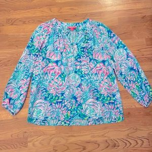 Lilly Pulitzer Elsa Full Bloom Top